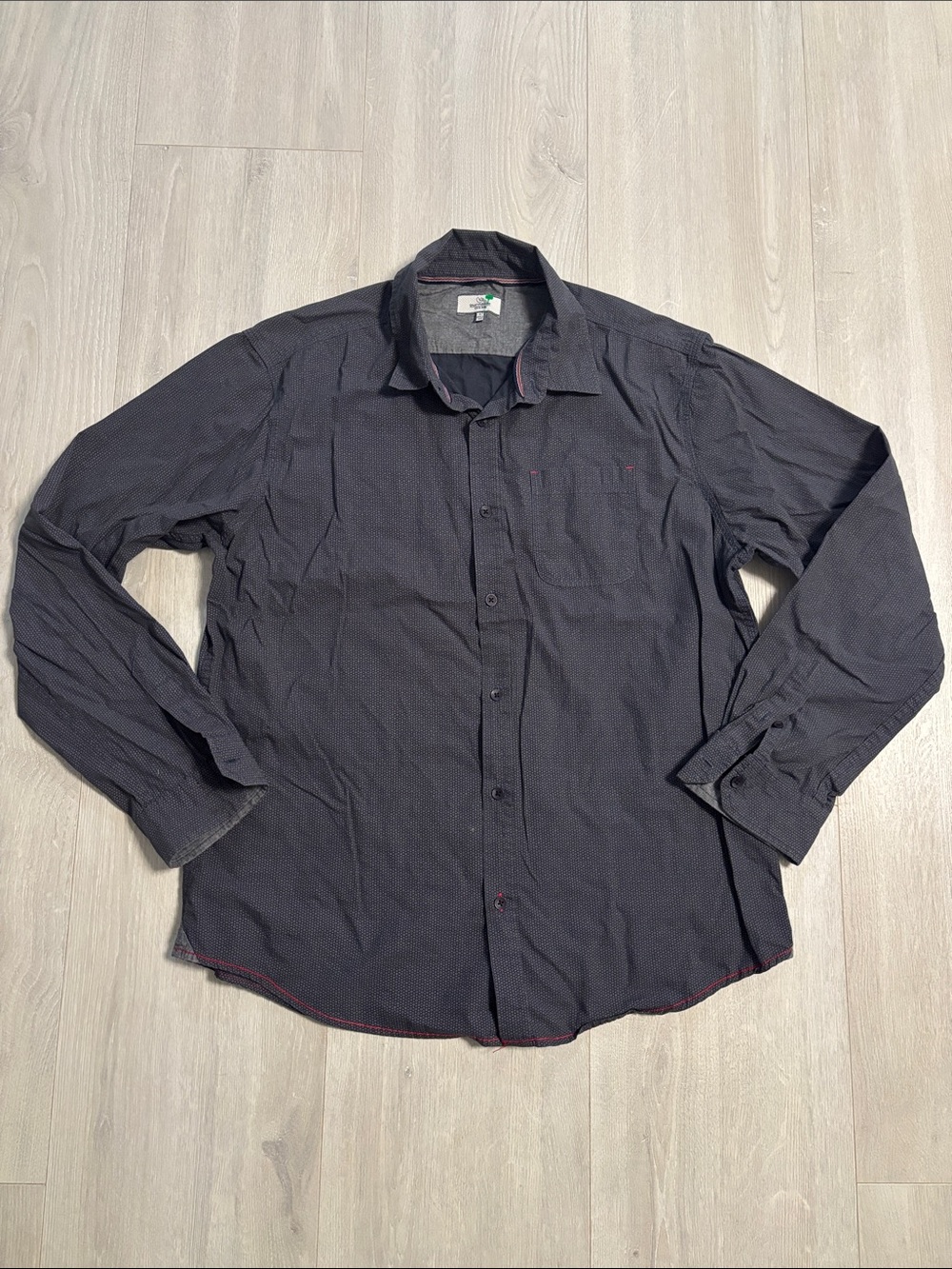 🔥BUNDLESALE Men’s XL burnside Pattern Long-Sleeve Button-Down Shirt